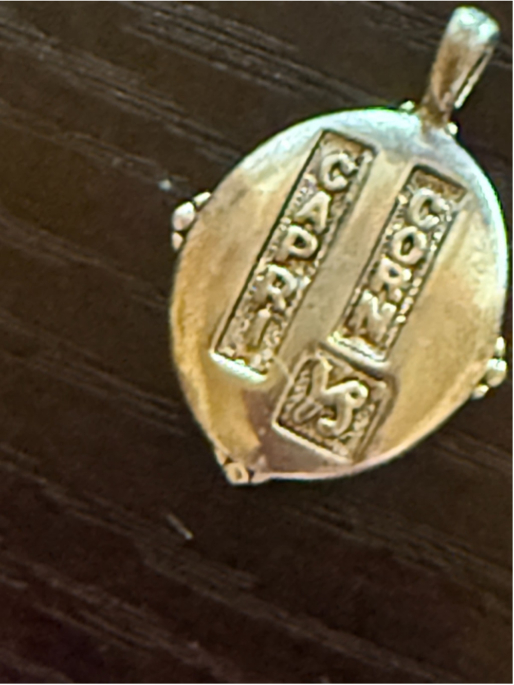 925 Hart Sterling Silver Vintage Capricorn Zodiac Sign Charm Pendant